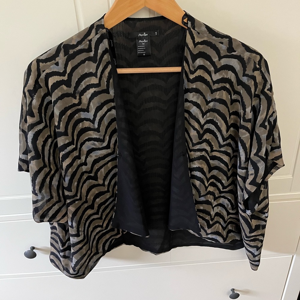 Papaya Open Cardigan
